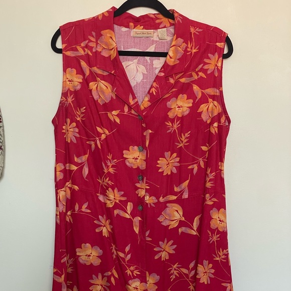 Vintage floral mini dress - Picture 3 of 3